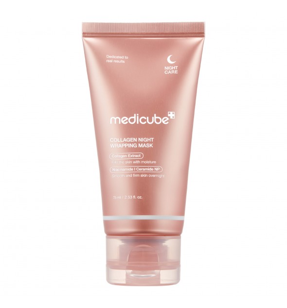 Medicube Collagen Night Wrapping naktinė veido kaukė, 75 ml