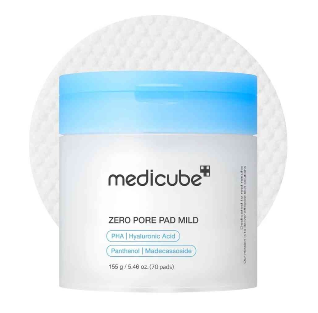 Medicube Zero Pore Mild tonizuojantys veido diskeliai, 70 vnt