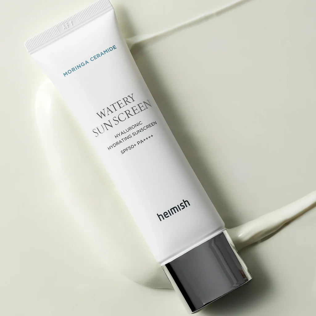 Heimish Moringa Ceramide Hydrating Watery veido kremas nuo saulės SPF50+ PA++++, 50 ml
