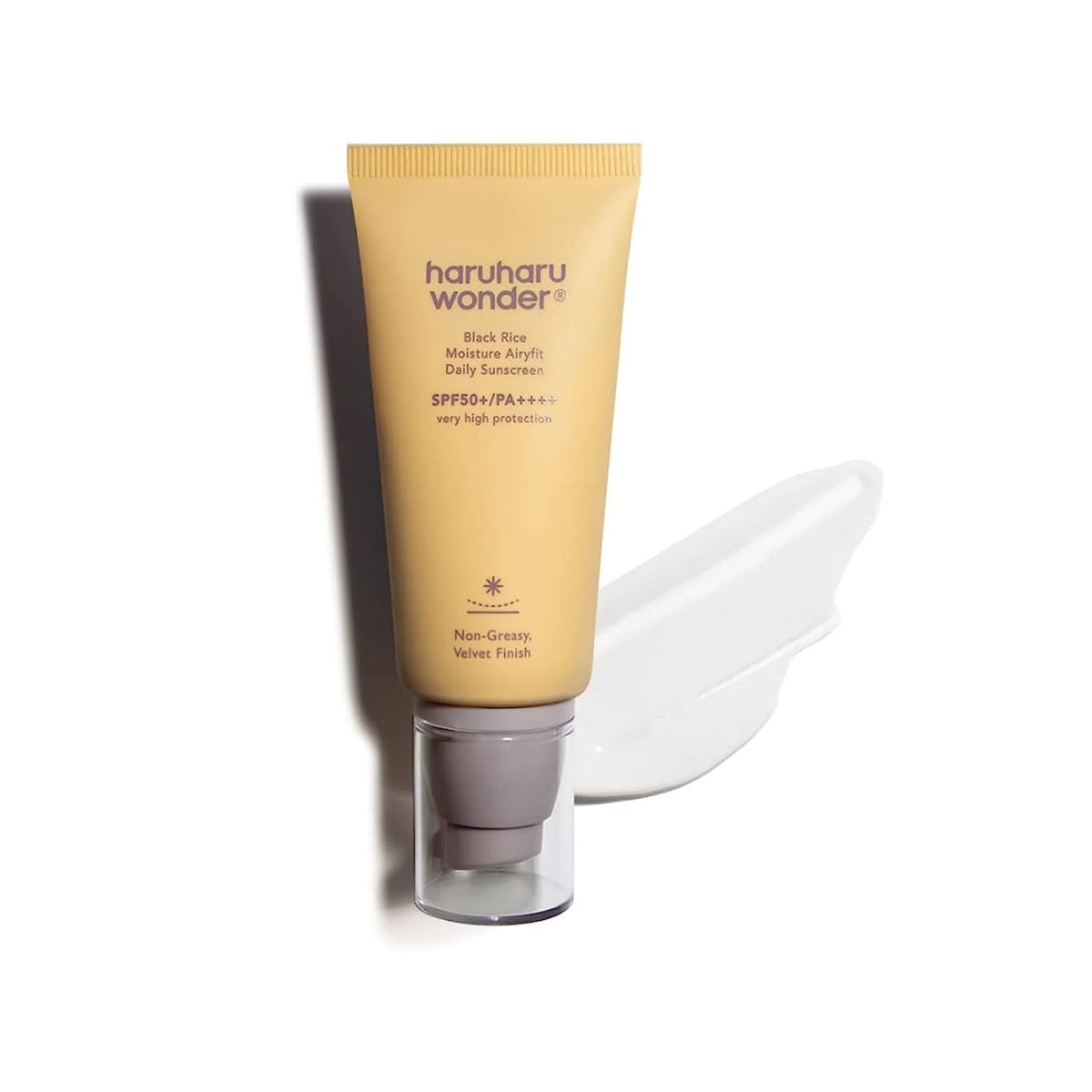Haruharu Wonder Black Rice Moisture Airyfit veido kremas nuo saulės SPF50+ PA++++, 50 ml