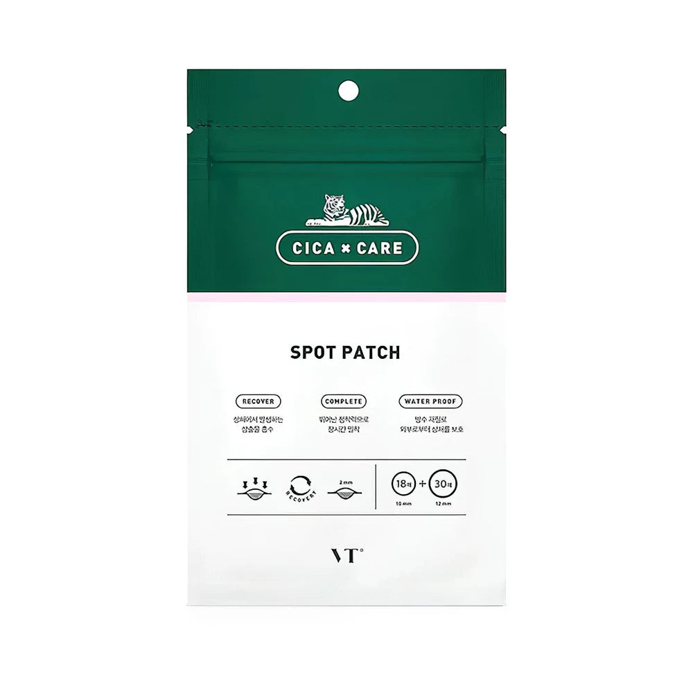 VT Cosmetics Cica Care Spot Patch pleistriukai nuo spuogelių, 48 vnt