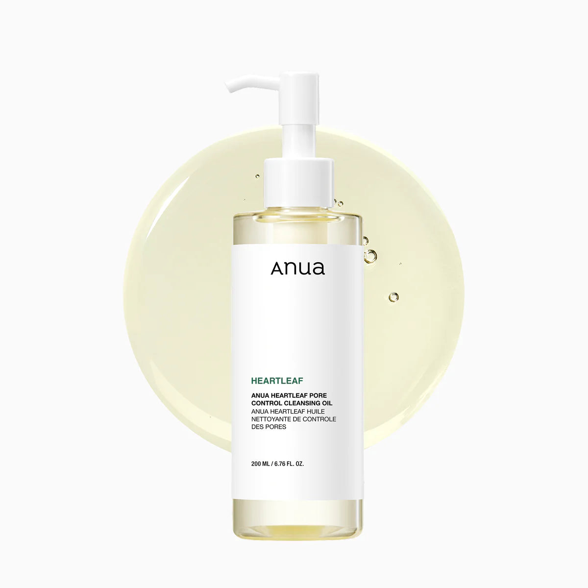 Anua Heartleaf Pore Control valomasis veido aliejus, 200 ml