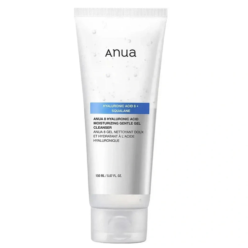 Anua 8 Hyaluronic Acid drėkinantis gelinis veido prausiklis, 150 ml