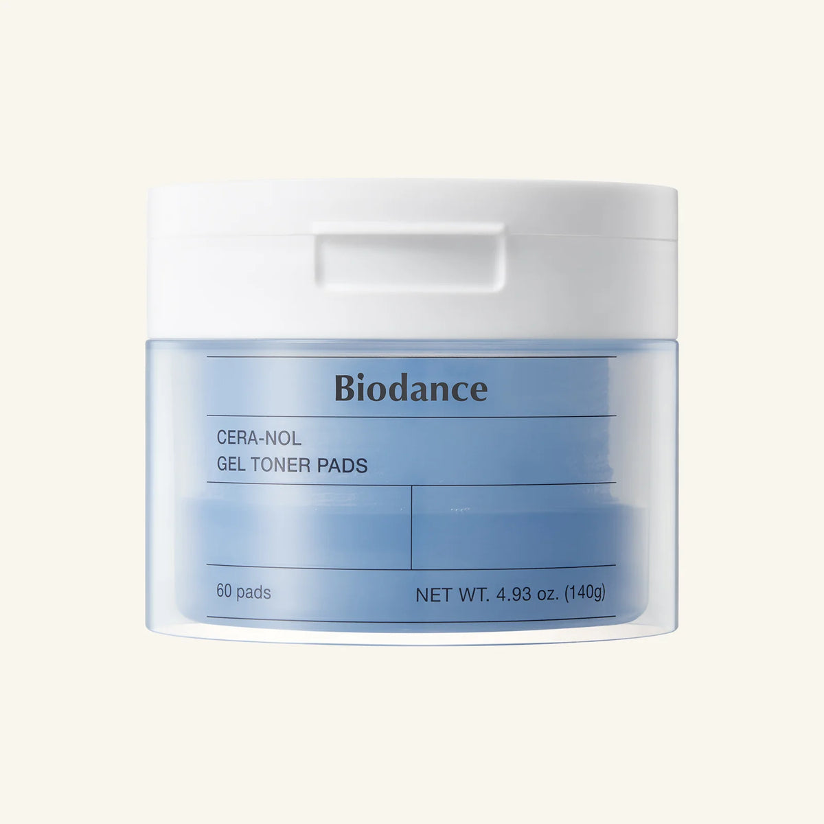 Biodance Ceranol Gel Toner veido padeliai, 60 vnt