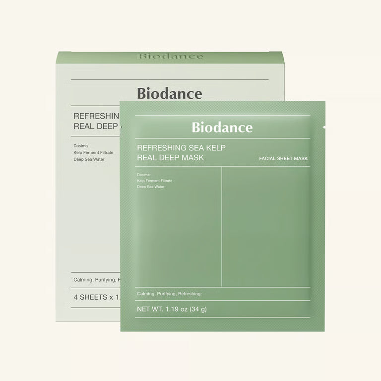 Biodance Hydro Cera-Nol Real Deep lakštinė veido kaukė, 34 g